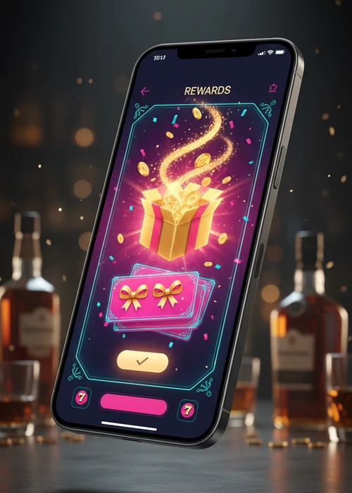 A vibrant display of Wave Casino's current promotions, including a 30% cashback offer and free spins, designed to reward players.